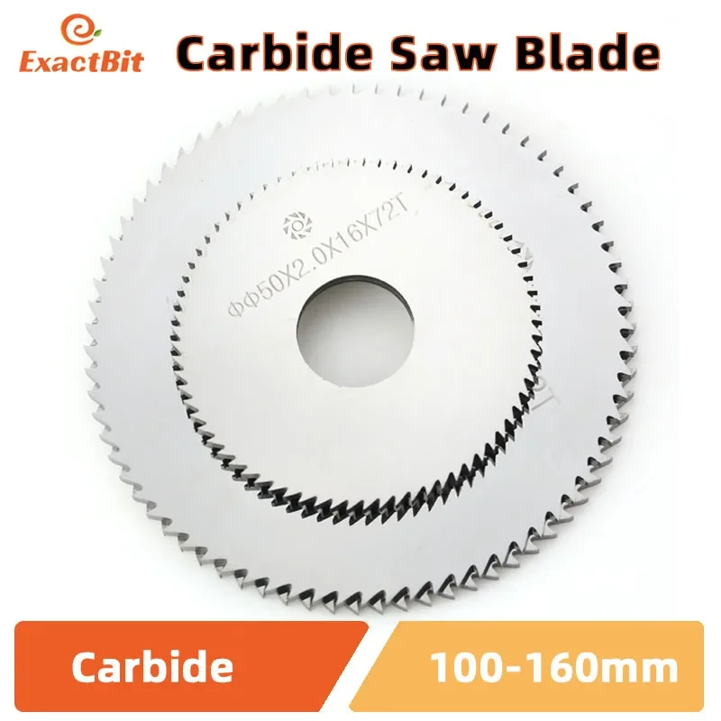 110/125/150/160mm Tungsten Steel milling blade solid carbide circular saw blade blade milling cutter