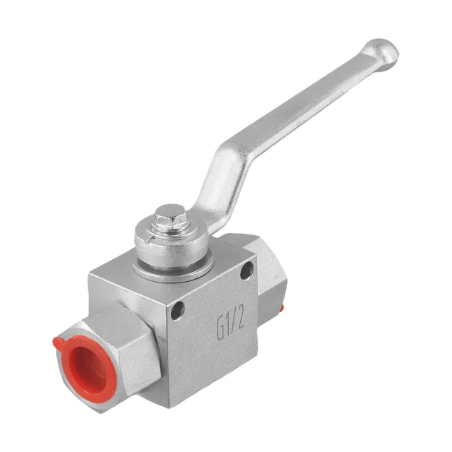 Magnetventil 1PC Hydraulic Ball Valve 2Way High-Pressure Ball Valve G1/4'' G3/8'' G1/2'' G3/4'' Shut-Off Hydraulic Valve For Water Oi Hydraulik — Detail 2