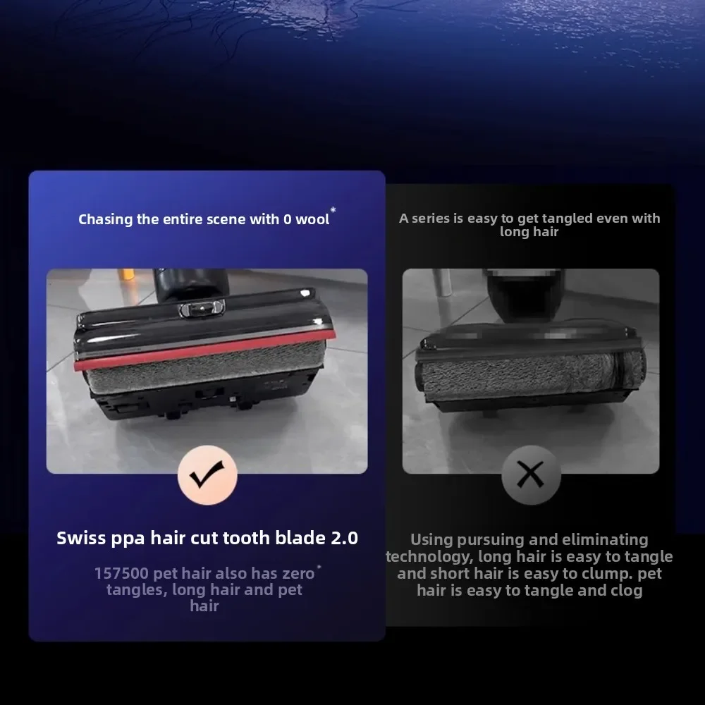 Dreame เครื่องซักผ้าตั้งพื้น T50 เครื่องซักผ้าพื้นโฟมอัลตร้า 0 คราบน้ํา 0 ดึงดูดเครื่องออลอินวัน