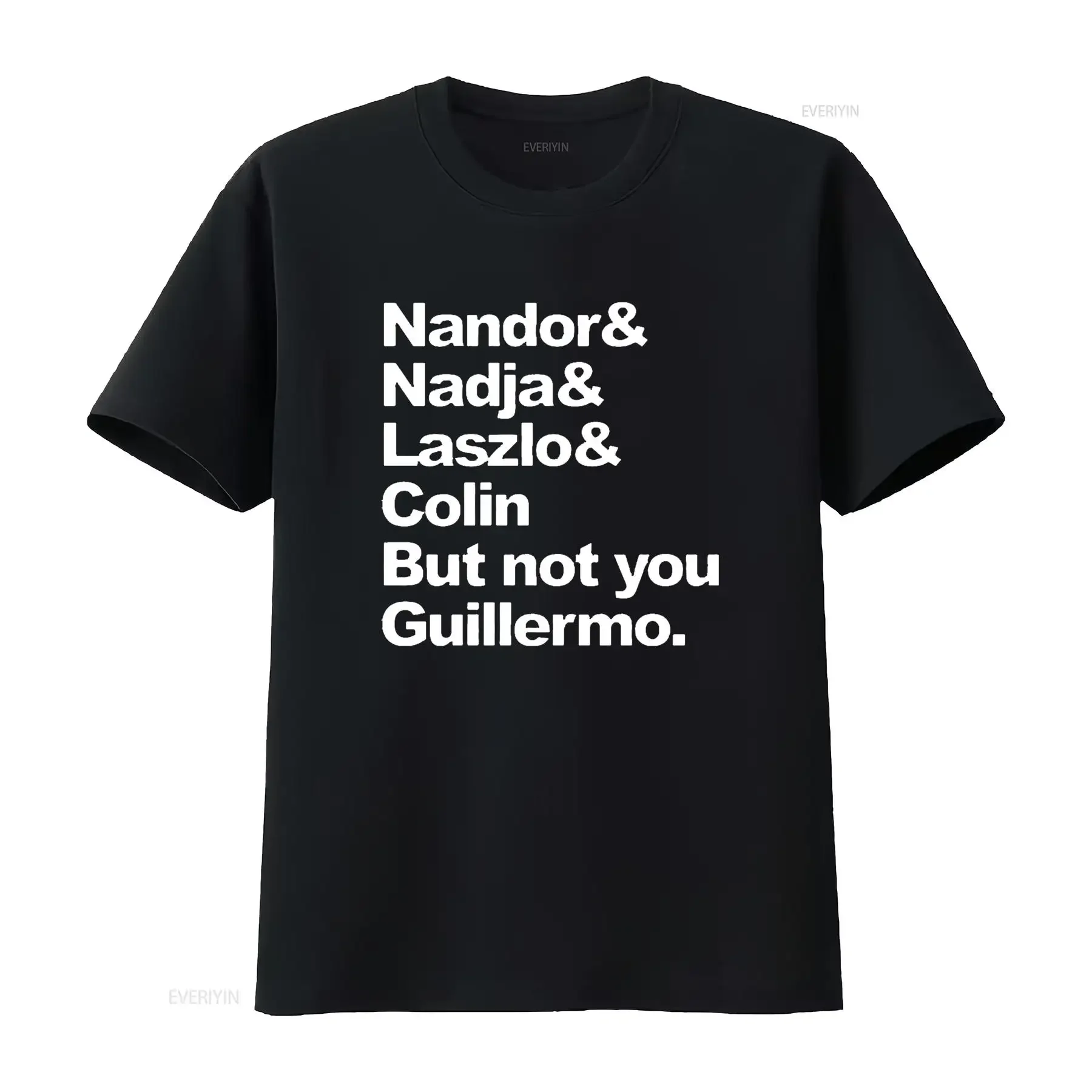 Womens What We Do In The Shadows Cast T Shirt Black 2XL vintage Washed Casual Stylish designer clothes homme Stretched