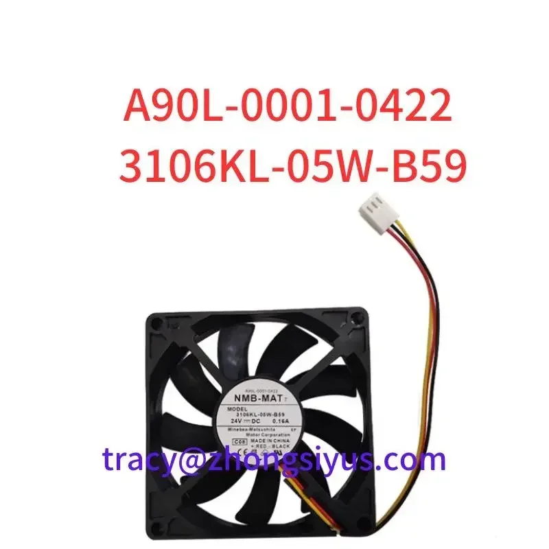 

A90L-0001-0422 3106KL-05W-B59 Brand new Original NMB 8015 three-wire Functional testing is intact