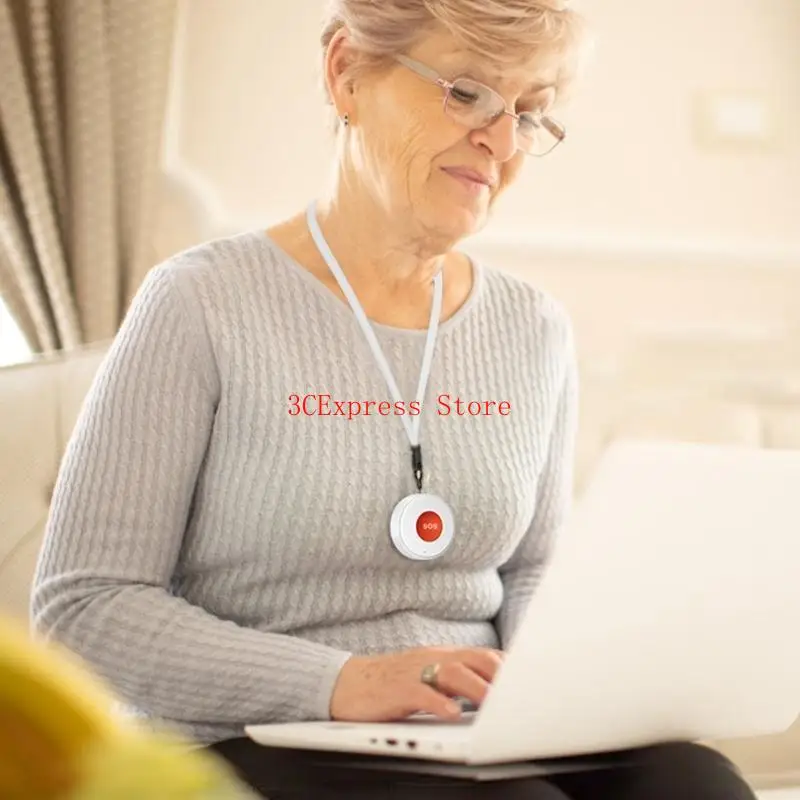 ปุ่มฉุกเฉินที่บ้านความปลอดภัยปุ่ม WiFi SOS สำหรับผู้สูงอายุและการตรวจสอบเด็ก