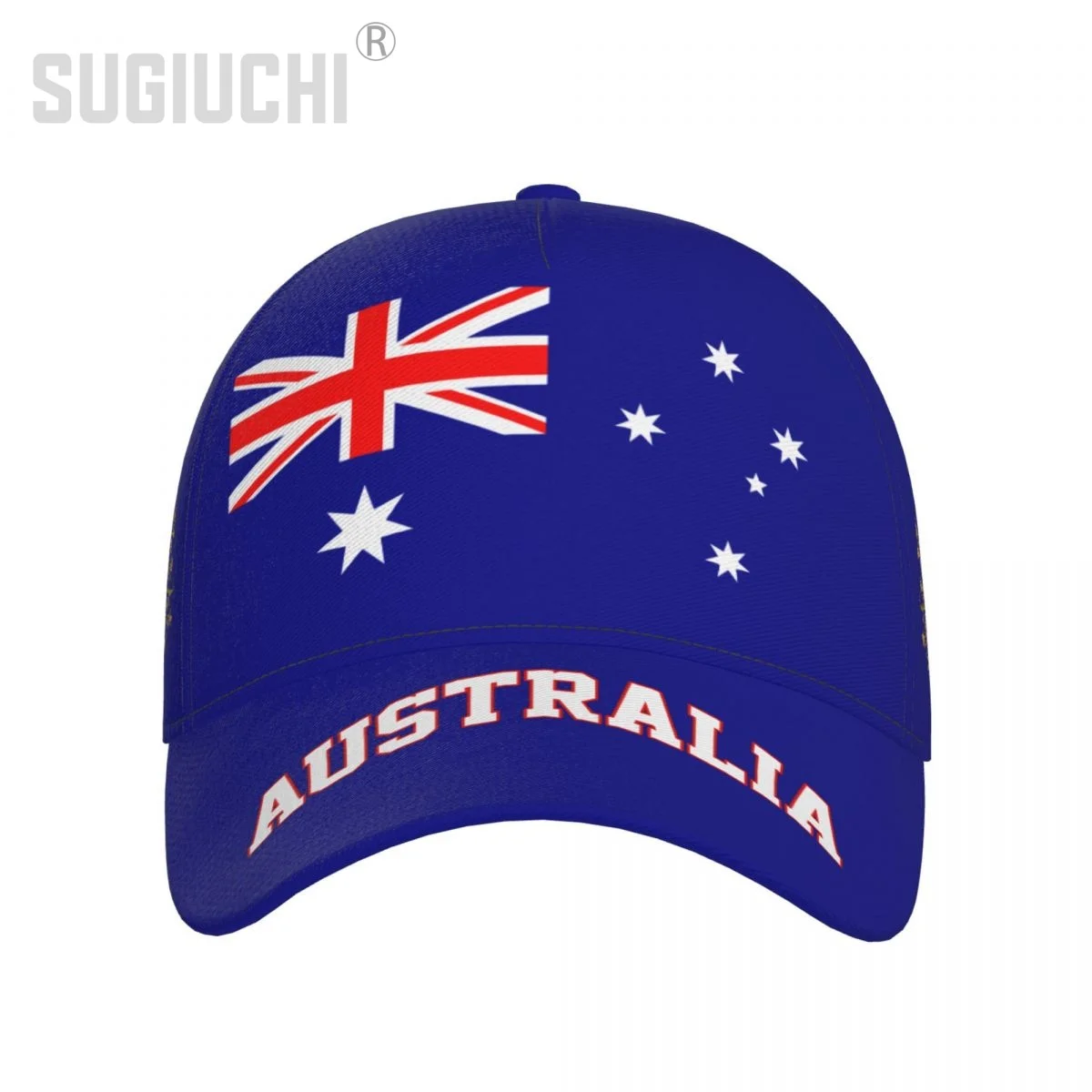 Unisex 3D Australia Flag Australian Aussie Adult Baseball Cap Patriotic Hat for Baseball Soccer