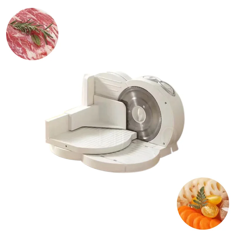 

Cutter Meat Machine Electric Deli Meat Cheese Food Ham Slicer Commercial Chopped Meat Machine