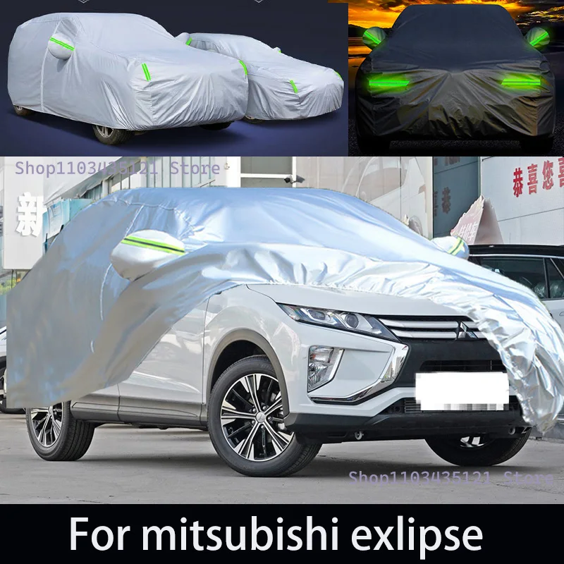 

For mitsubishi exlipse Outdoor Protection Full Car Covers Snow Cover Sunshade Waterproof Dustproof Exterior Car accessories