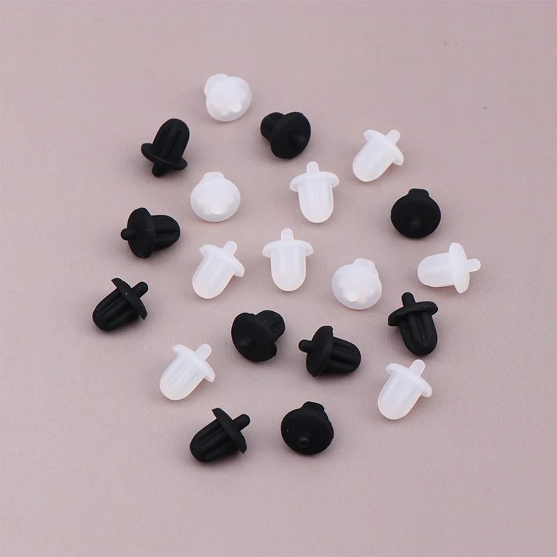 5/10Pcs Silicone Rubber Anti Dust Plugs Interface Dustproof Cover For 6.35mm Audio Jack PC DVD Microphone Socket Accessories