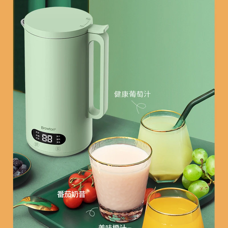 Mini máquina de leche de soja para pared, BK-302, sin filtro, automática, caliente y fría, doble uso, portátil, pequeña capacidad