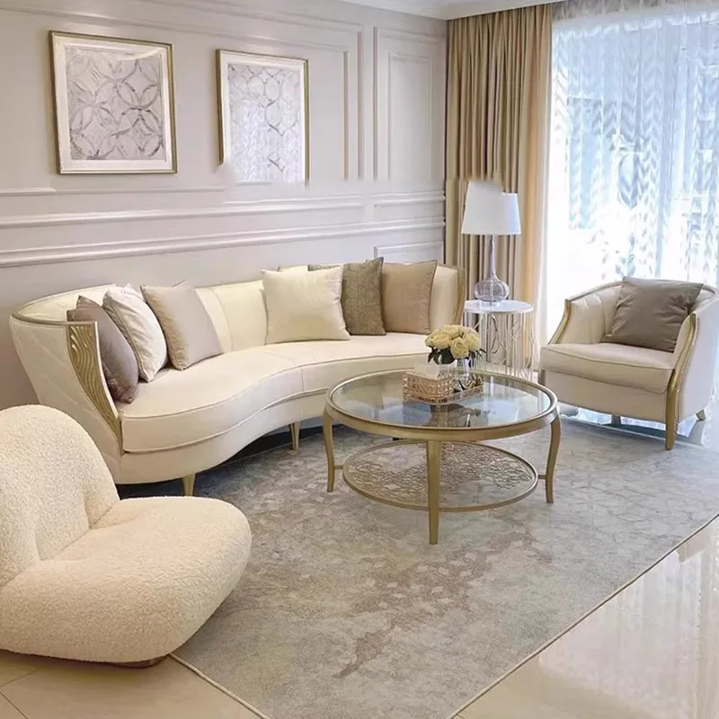 منتصف القرن مصمم أريكة خارجية فاخرة صالة فردية شرفة غرفة المعيشة الأرائك الشمال الحد الأدنى موبليس أثاث المنزل #5