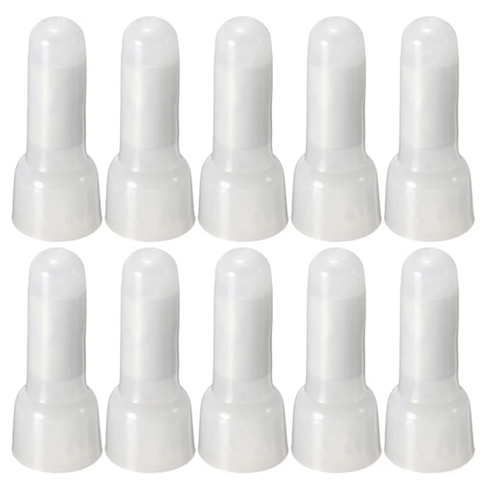 

100pcs Wire Caps Crimp Connectors Quick Joint Terminals Waterproof Screw Splice Electrical Insulation Reusable Home Car