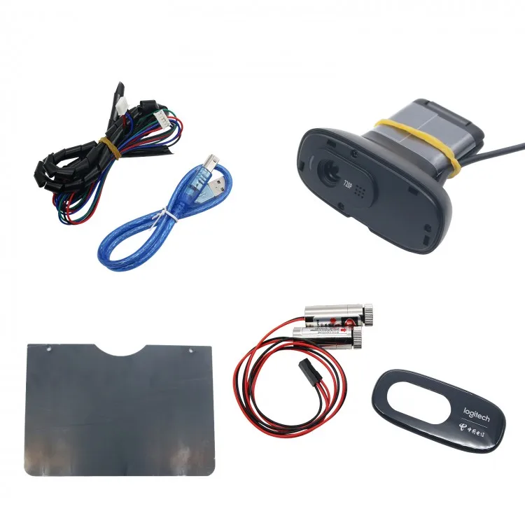 Kit scanner 3D fai da te open source 3D Scanner laser avanzato con fotocamera C270 3D