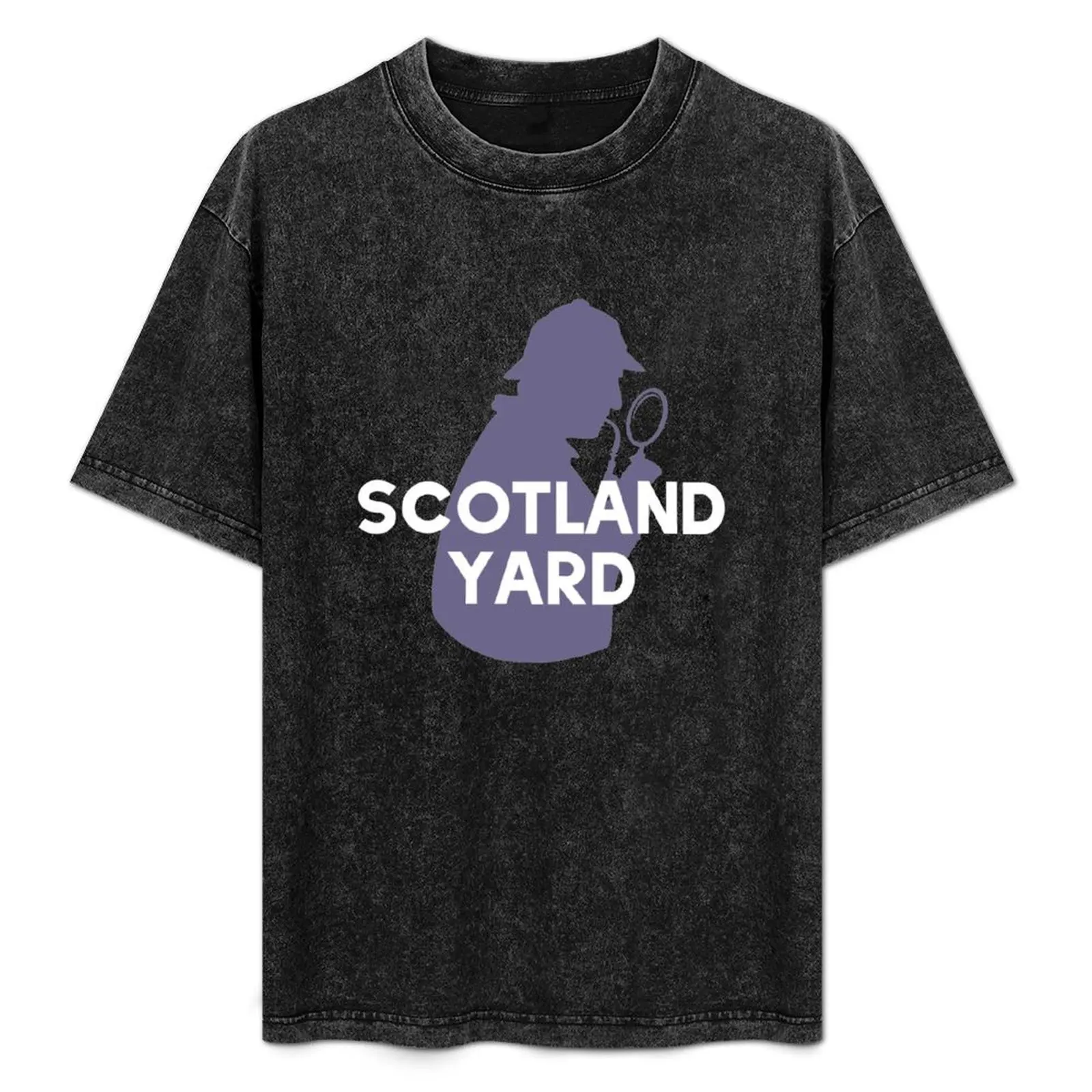 London Scotland Yard T-Shirt anime stuff Short sleeve tee tees T-shirts for men cotton