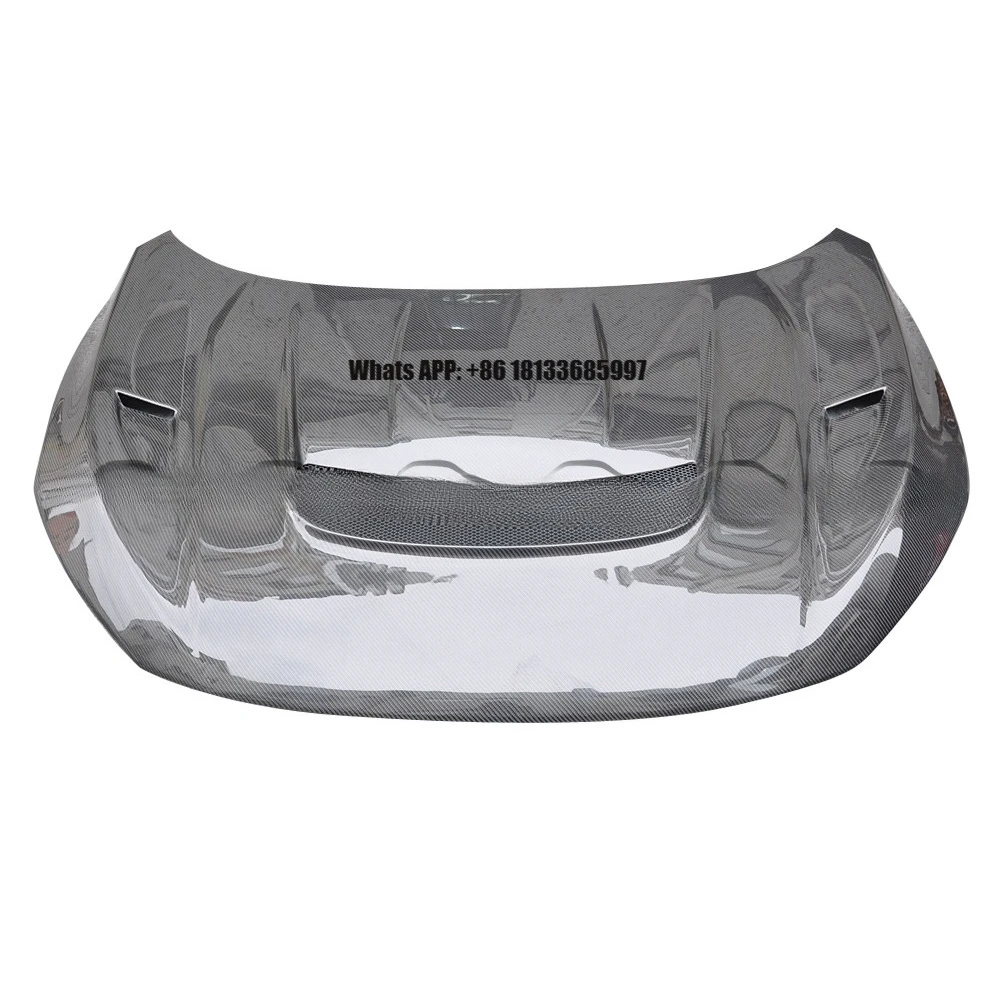 

Carbon Fiber Air Vent Front Engine for Hood Cover Bonnet for Honda Civic 10th FC1 FK7 FK8 VRS style