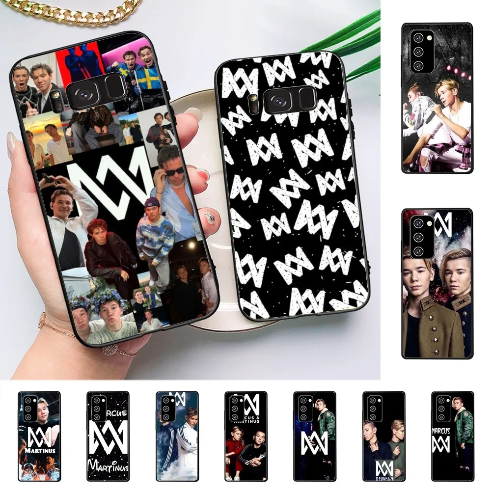 Music Marcus And Martinus Band Phone Case For Samsung Note 8 9 10 20 Pro Plus Lite M 10 11 20 30 21 31 51 A 21 22 42 02 03