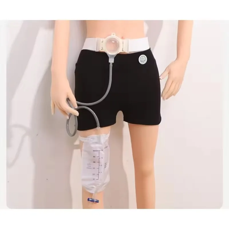Day Night Urinary Ostomy Bag Elderly Incontinence Urinary Tracheostomy Bag Waist Side Urine Collection Bag After Bladder Surgery