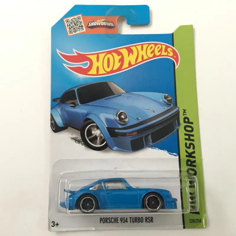 HOT WHEELS 1:64 PORSCHE 934 TURBO RSR series diecast car model gifts