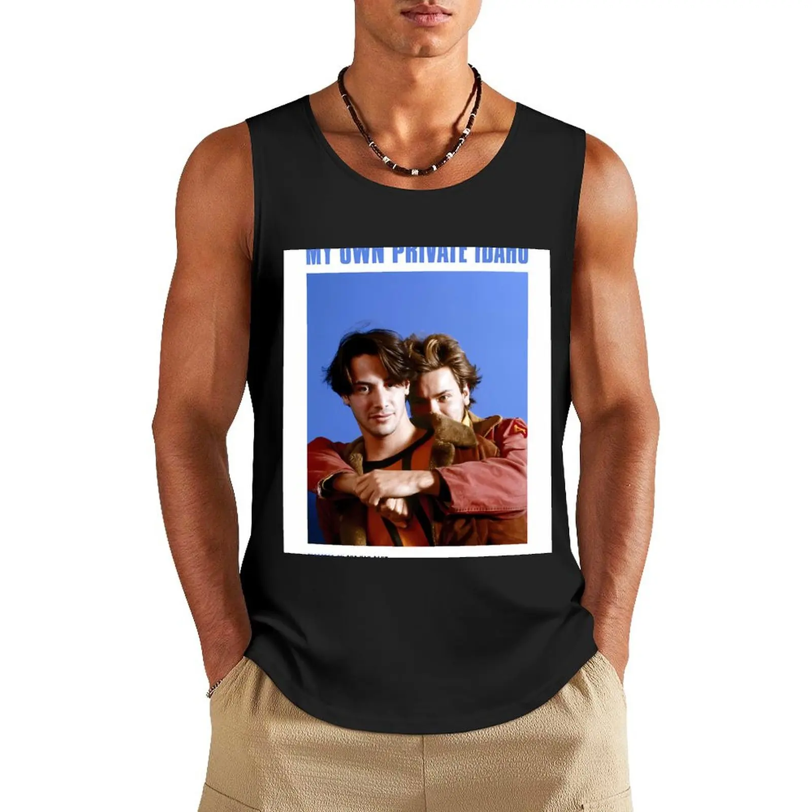 Личная майка My Own, бодибилдинг, Мужская одежда для портретной съемки в стиле Айдахо (1991)