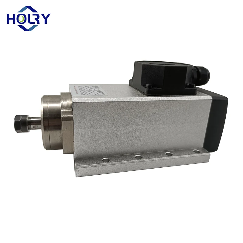 Holry 1.5KW 220v 380v CNC router spindle motor air cooling spindle 18000rpm 300hz 5.8/3.2A cnc router using engraving wood