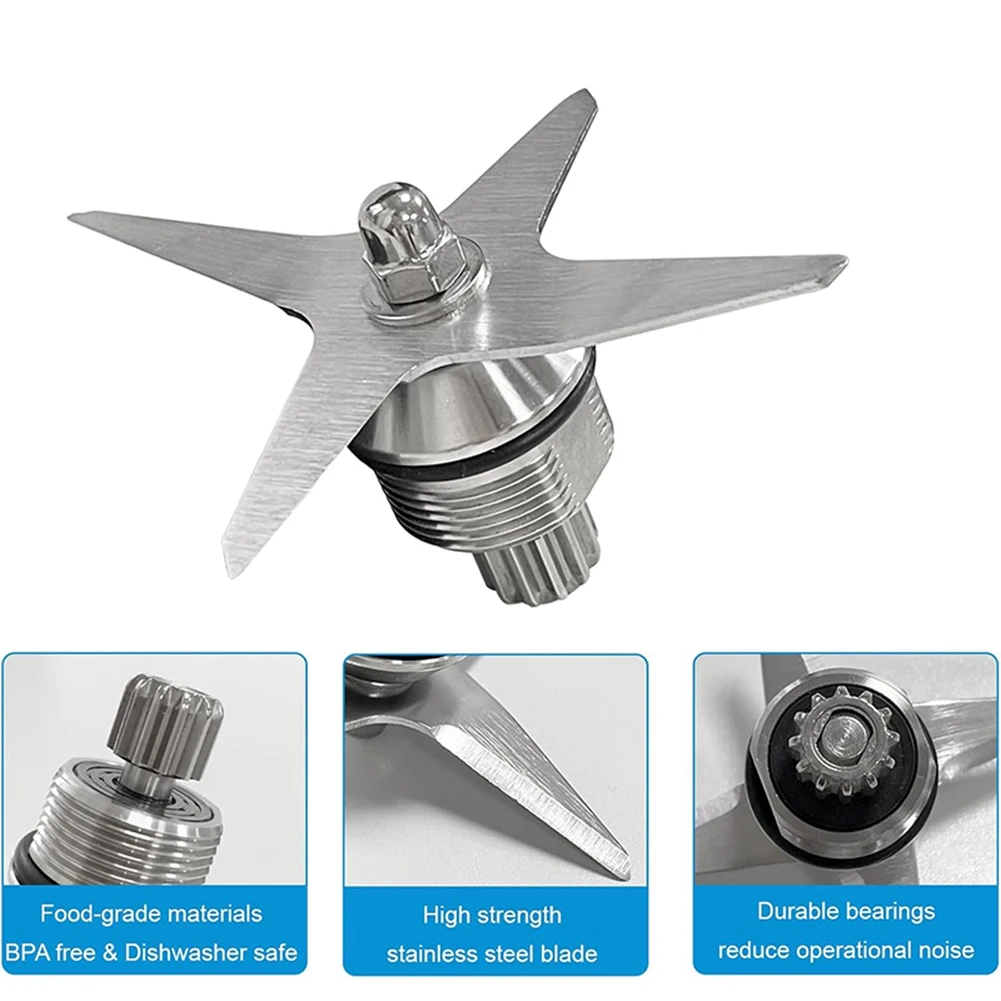 HOT Blender Blade Assembly สําหรับ VitaMix 105733   A2300 A2500 A3300 A3500 Pro750 7500 5300 ชุดเครื่องปั่น