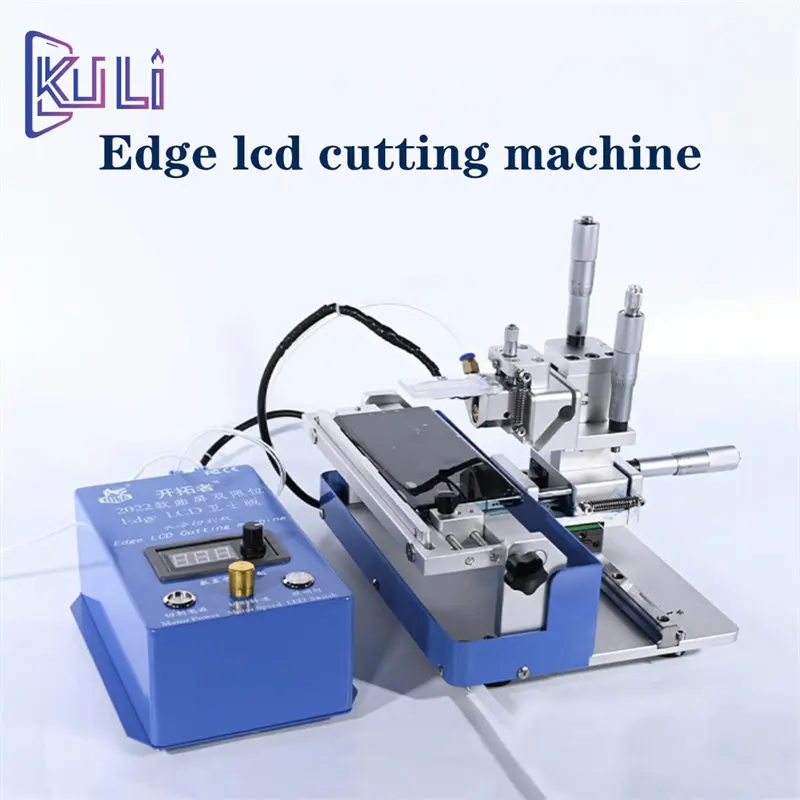 

KULI 2022 Curved Screen Mobile Phone Repair Water Cooling Cycle Cutting Machine Tool Set Universal LCD OCA Glue Separator Cell