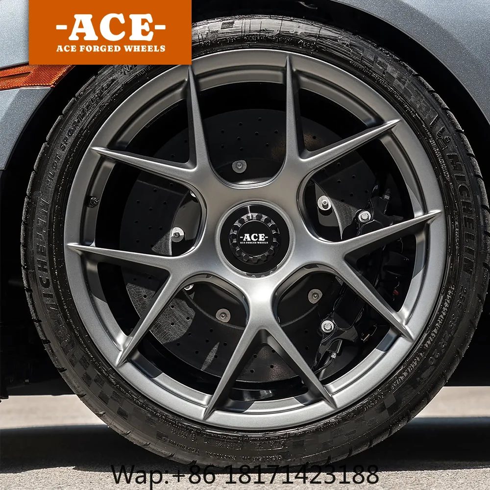 【Hot】18‑20 Inch 6061‑T6 Metallic‑Gray Custom Centerlock Forged Wheels for Porsche 911.2 991 992 GT2 GT3 RS Boxster Macan