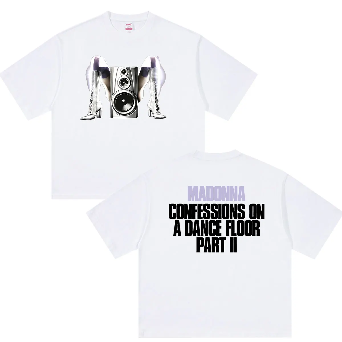 Madonna Confessions on A Dance Floor II New Album 2026 Merch T-Shirt Men Women Retro Fashion Oversized Cotton T Shirt Streetwear
