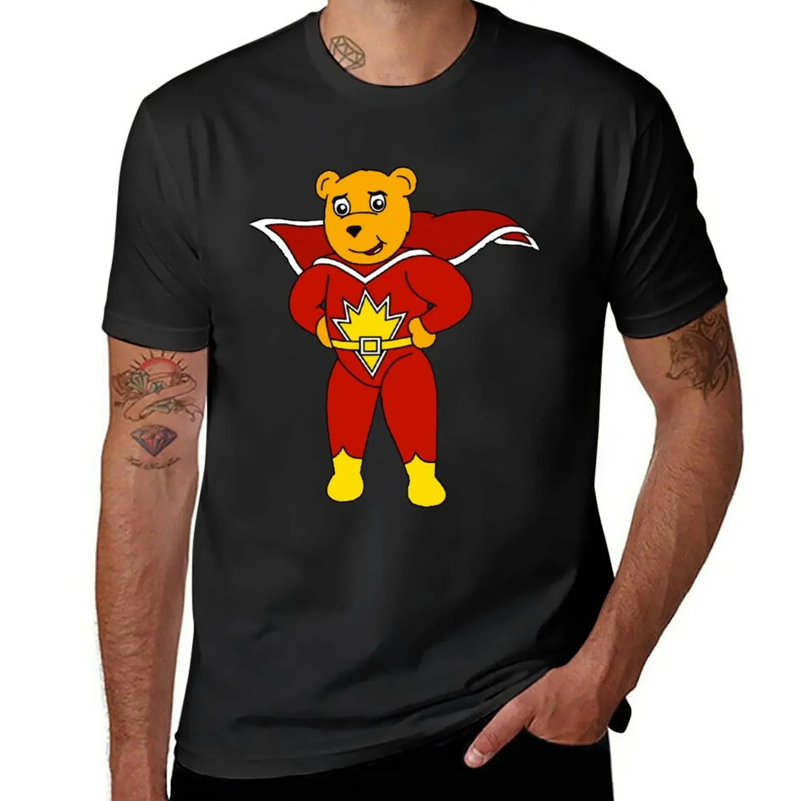 New SUPER TED superted T-Shirt t-shirts man blank t shirts t shirts for men cotton