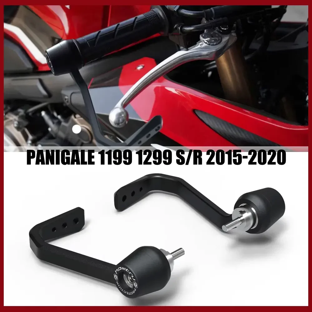 

Motorcycle Bar Ends Brake Clutch Lever Protection for Ducati Panigale 1199 1299 S/R 2015-2020