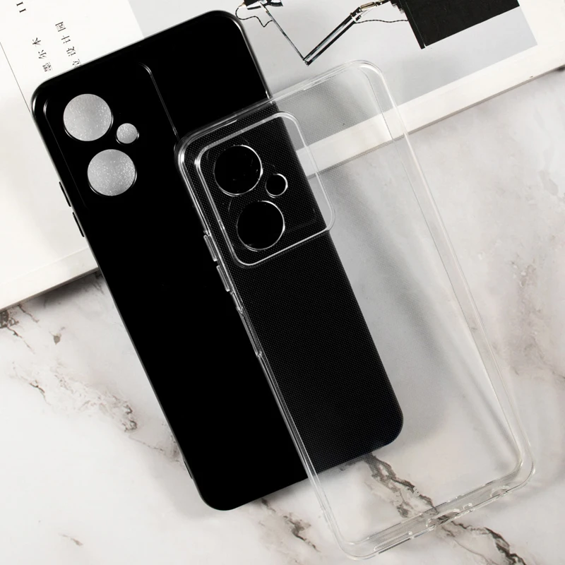 Custodia per telefono trasparente antiurto per Blackview Oscal C70 Funda custodia morbida in TPU per custodia paraurti Etui Blackview Oscal C70 in