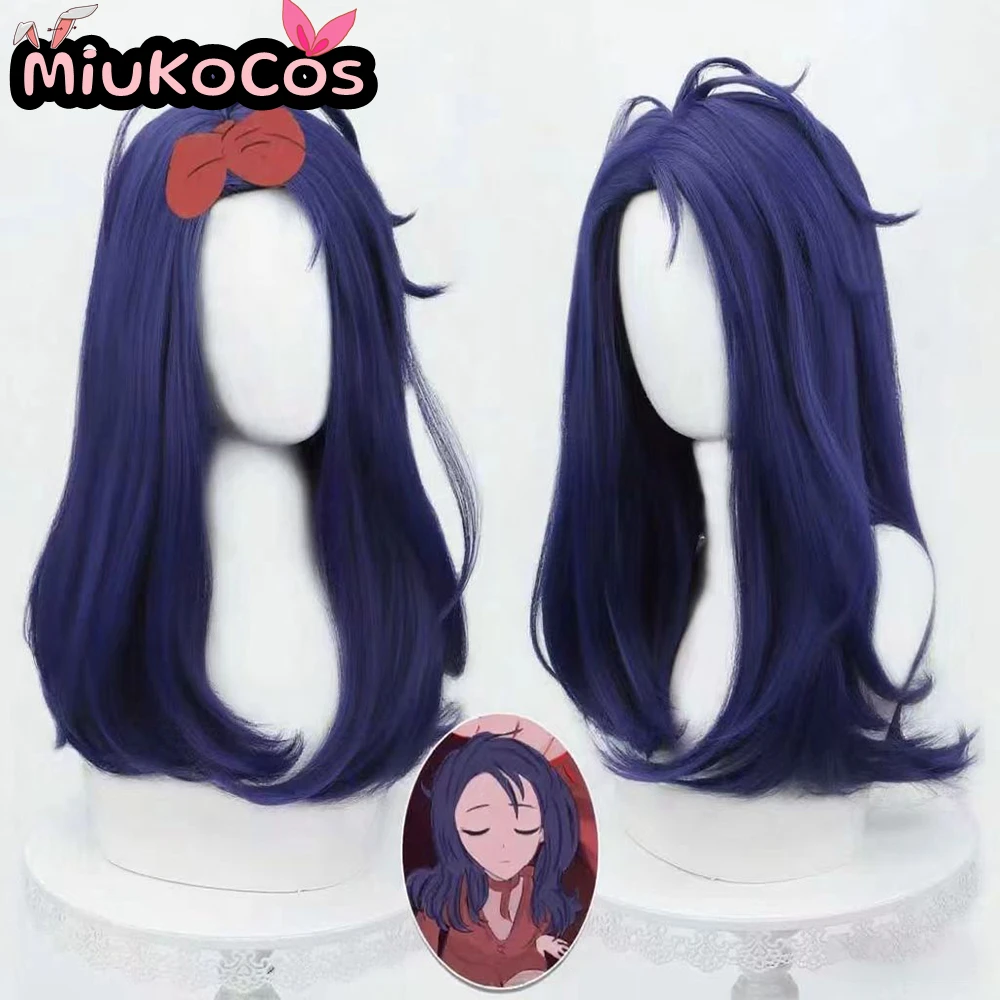 متوفر في المخزون شعر مستعار ميتا وميلا التأثيري MiukoCosplay لعبة Miside Cosplay