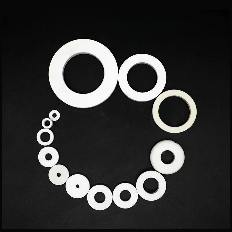 Aluminum Oxide 95 High-Temperature Resistant Ceramic Circular Ring Wear-Resistant Ceramic Insulation Gasket