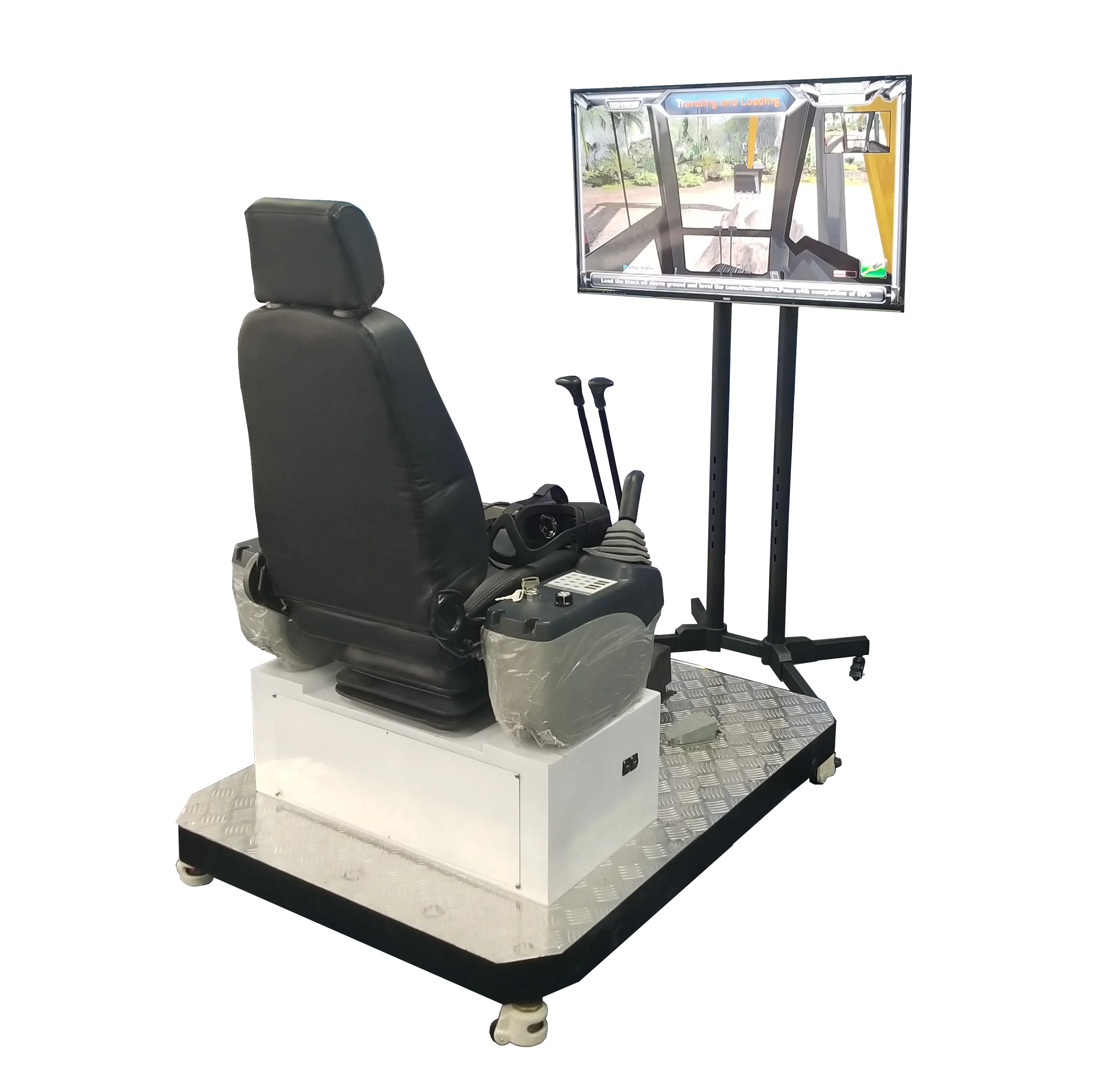 FORReal building emulator excavator training emulator