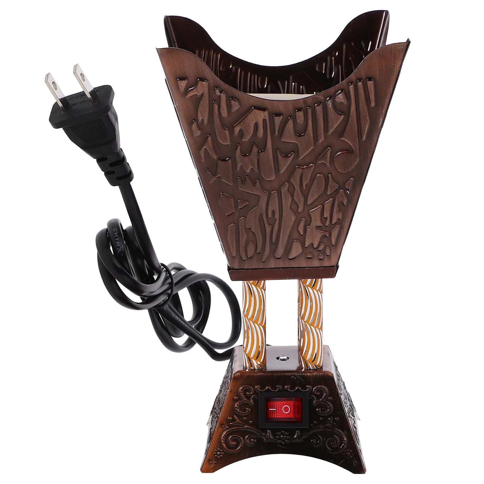 

Burner Electric Incense Holder Decorations Bakhoor Bukhoor Burners Iron for Home
