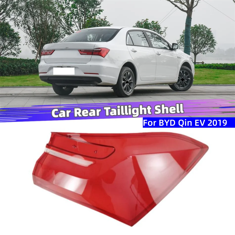For BYD Qin EV 2019 Car Accessories For Cars Replacement Car Lights Shell Rear Position Light Car Rear Taillight Hood