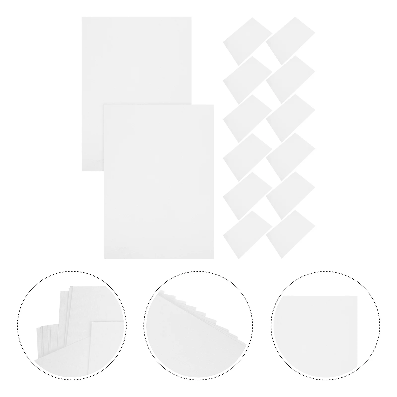 

SHINEOFI 50 Sheets A4 Watercolor Paper Pad for Artists Drawing Painting Coloring Marker Paper