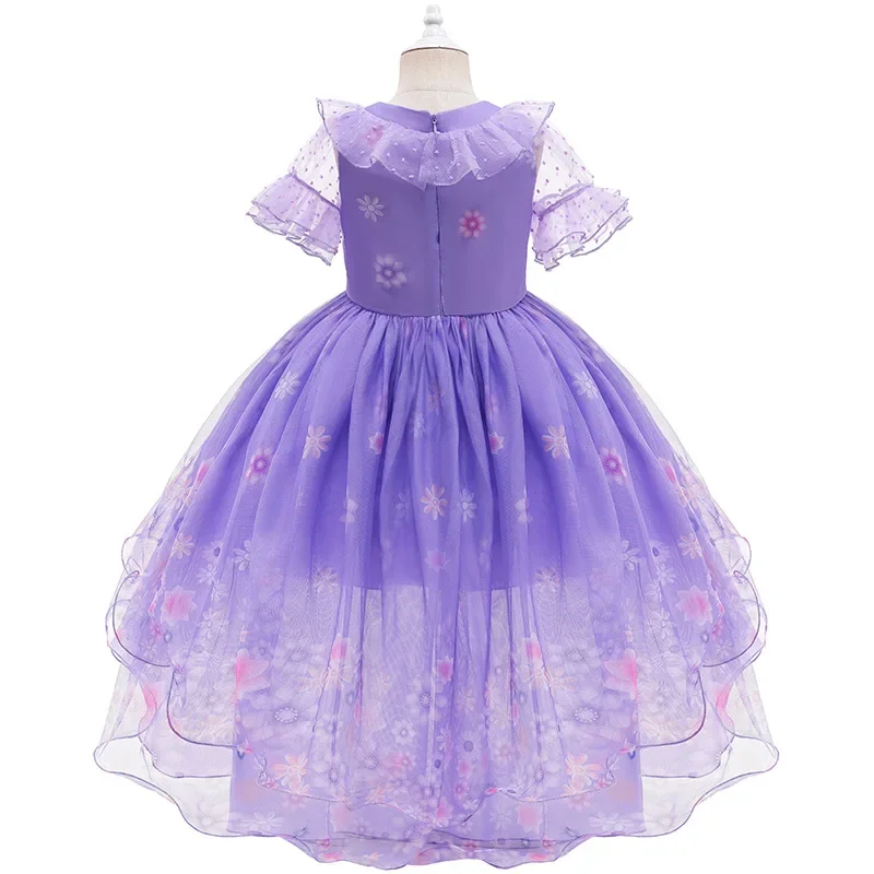 Vestido de Encanto mirantil para niñas, disfraz de Halloween, Carnaval, fiesta de princesas, nuevo