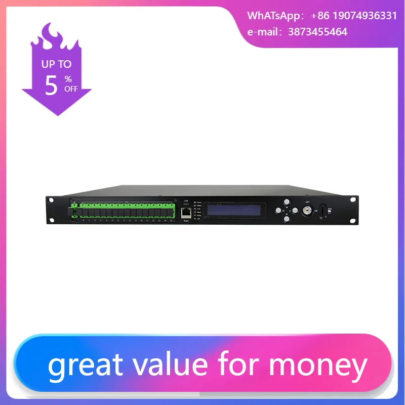 

Amplifier WDM EDFA 8 16 Port 1550nm Optical Amplifier