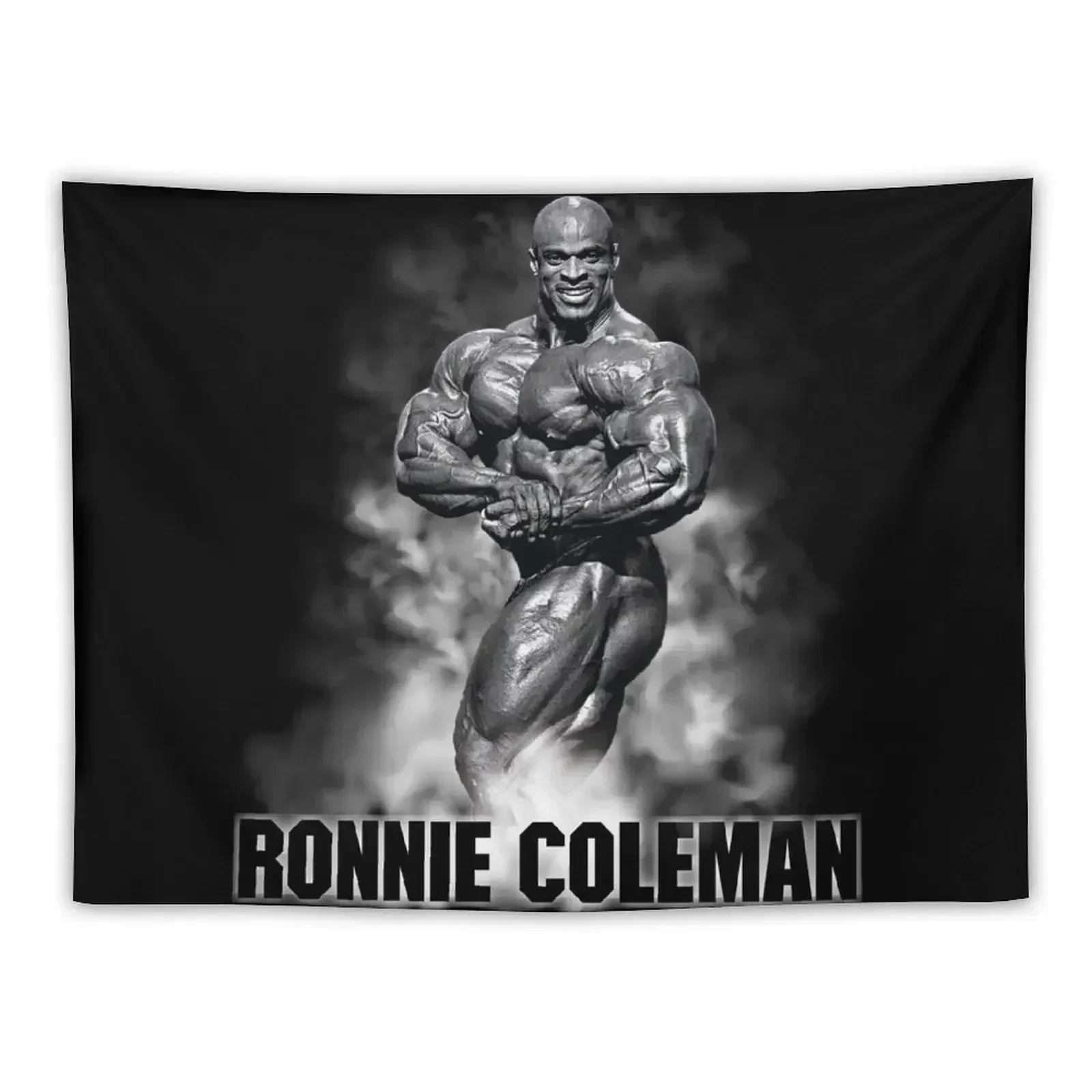 Ronnie Coleman Bodybuilder Tapestry Room Decor Aesthetic Wall Carpet Decorative Paintings Wall Decoration Items Tapestry