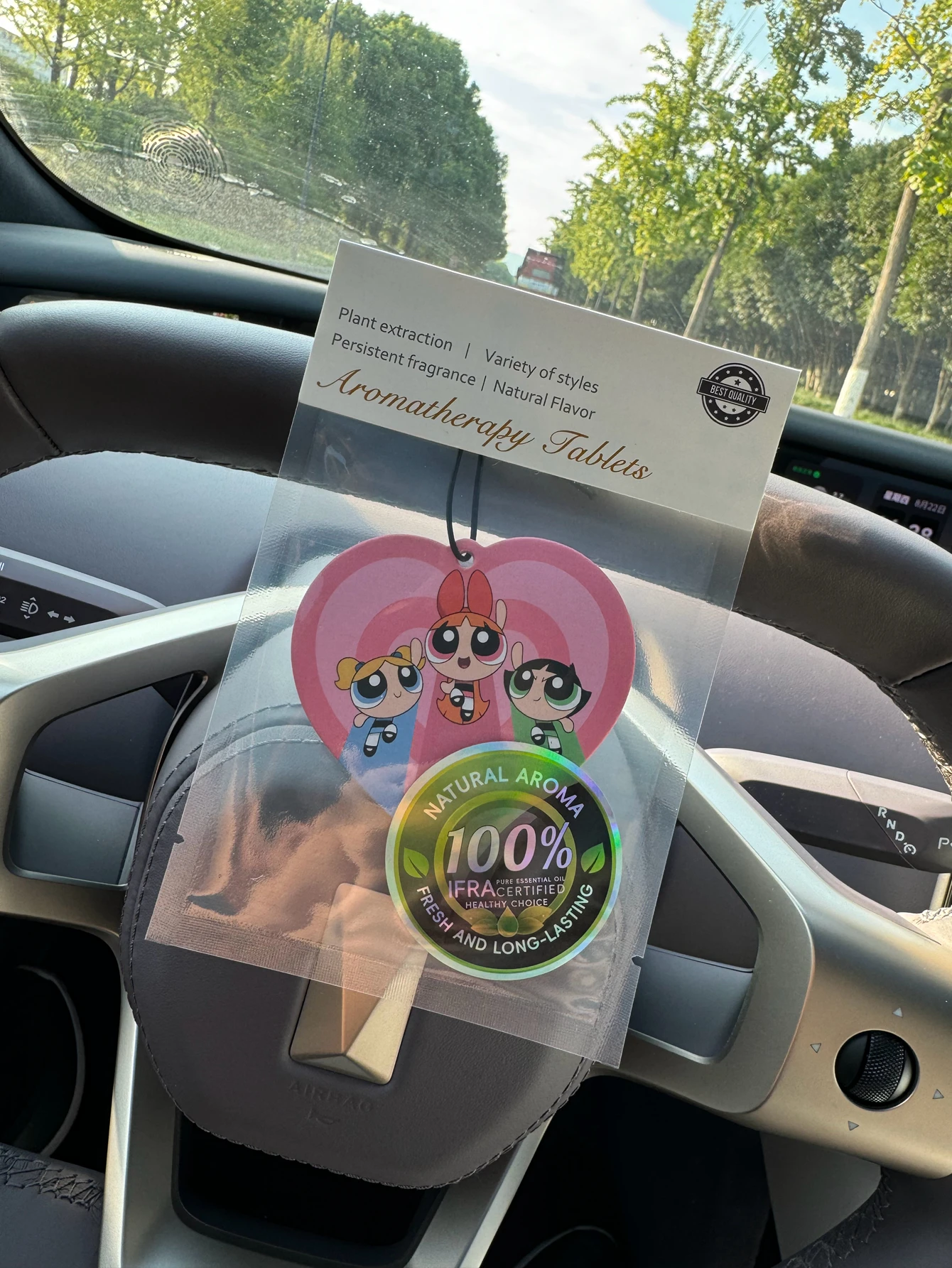 Flying Little Police Car Air Freshener Pendant Lasts for 90 Days, Natural Fragrance, Same Scent as Used in Five-Star Hotel Lobbies Worldwide, Luxury Boutique-Level Fragrance