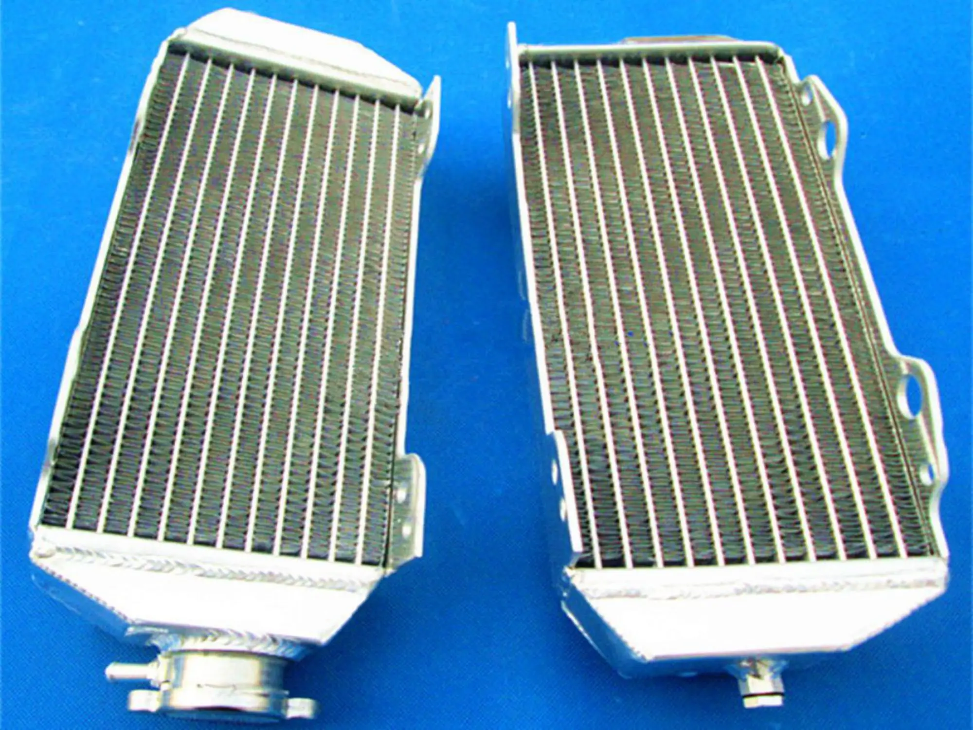 Aluminum Radiator  For 2000-2007 Suzuki DRZ400 DRZ400E DRZ 400 E Cooler Cooling Coolant 2000 2001 2002 2003 2004 2005 2006 2007