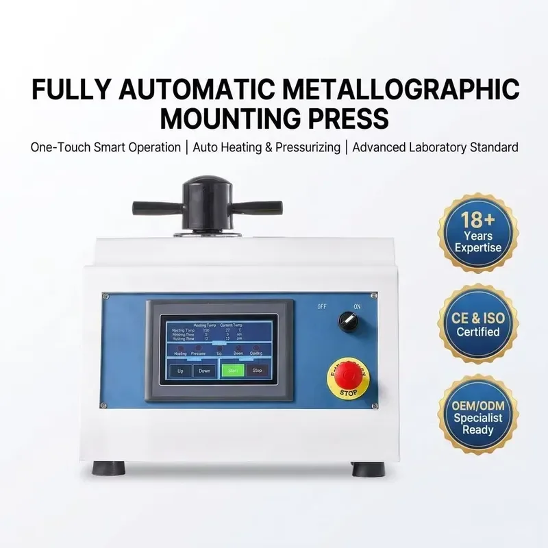 for One-click Operation Intelligent Touch Screen Automatic Metallographic Prototype