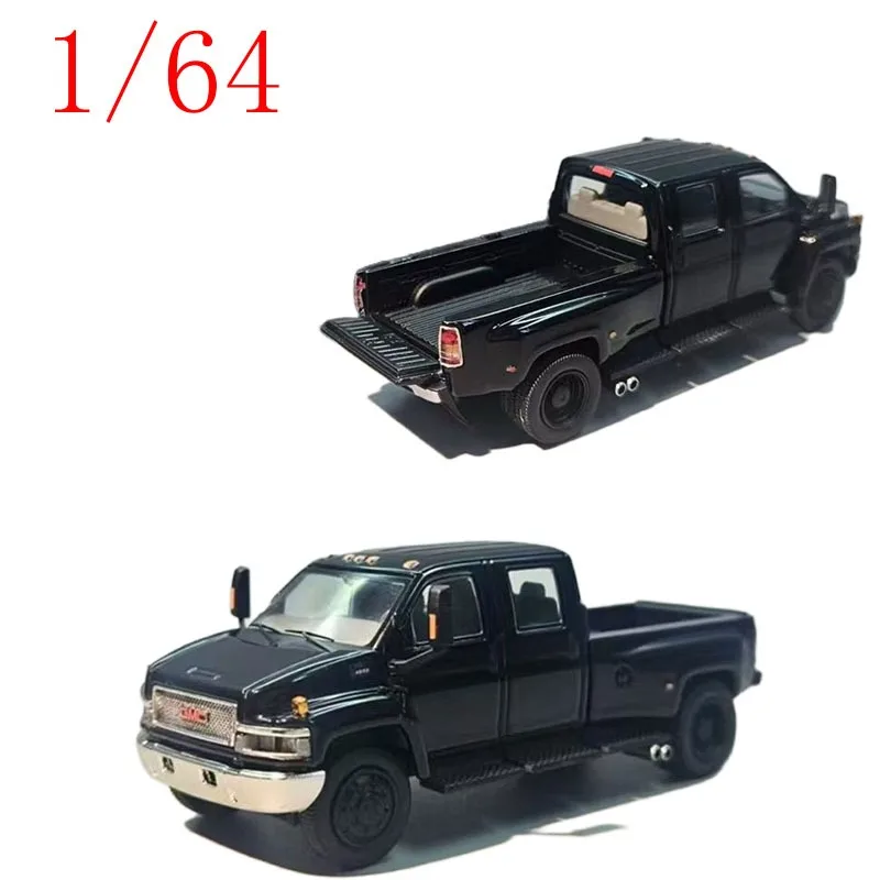 

Литой под давлением GOC масштаб 1/64 ‌ GMC Topkick среднепроницаемый грузовик и Chevrolet Kodiak серии C, модель автомобиля из сплава, игрушки для мальчиков, подарок