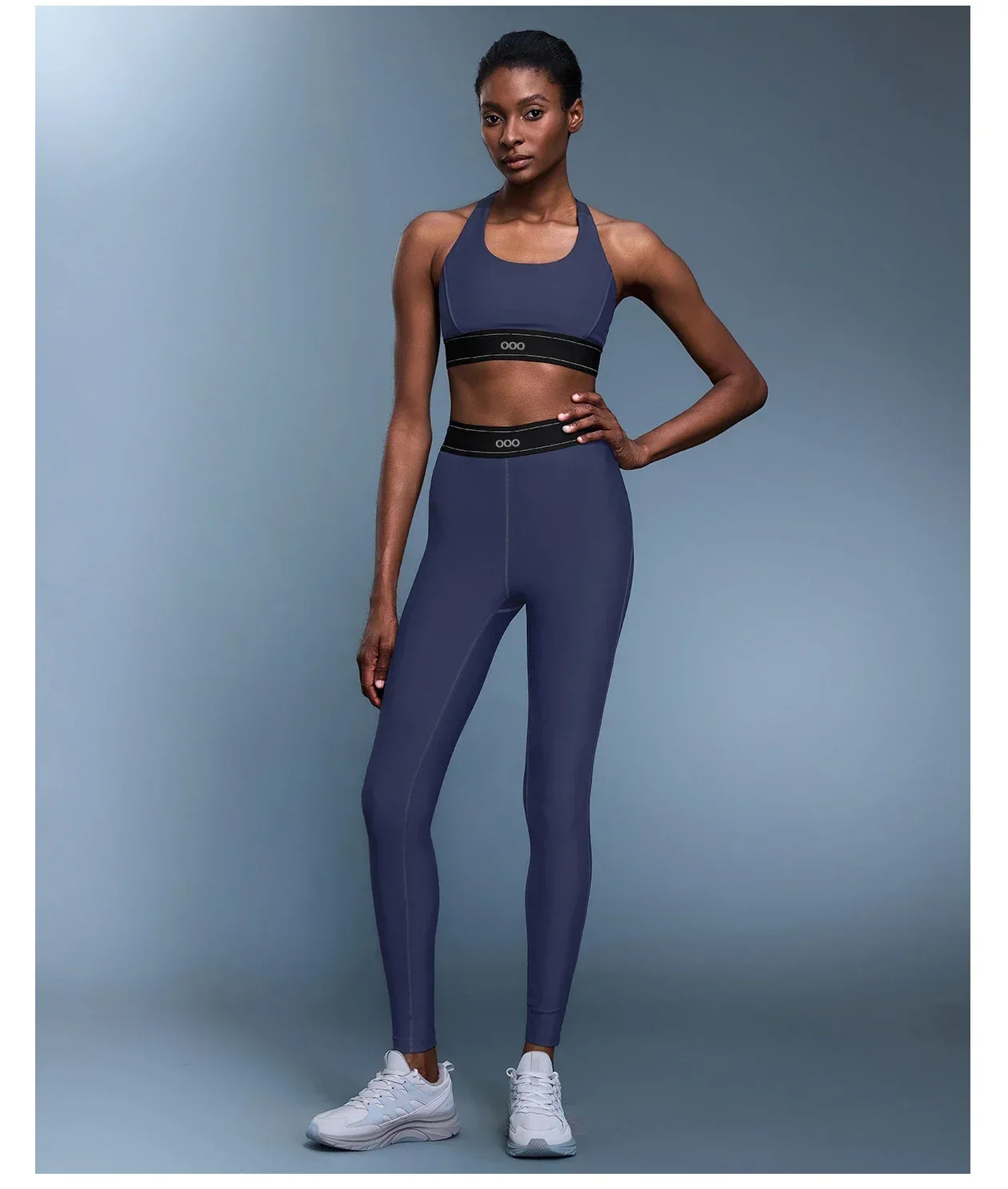 1pieces Women Shockproof Sports Bra High Waist Tight Yoga Pants Two Piece Set Comfortable Breathable Fitness Outfit