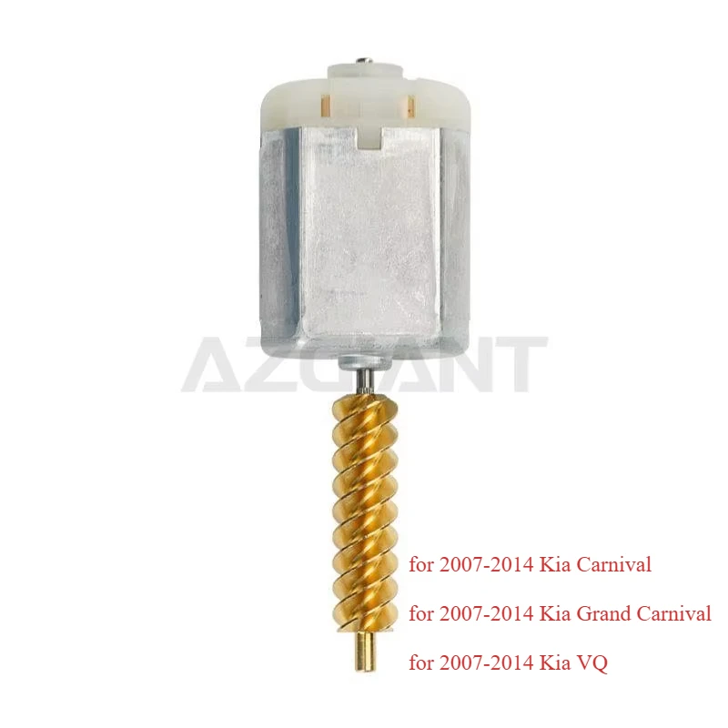 

AZGIANT 814474D500 Car Door Lock Actuator Latch Motor 12V for Kia Grand Carnival VQ long copper axis Strong power gadget repair