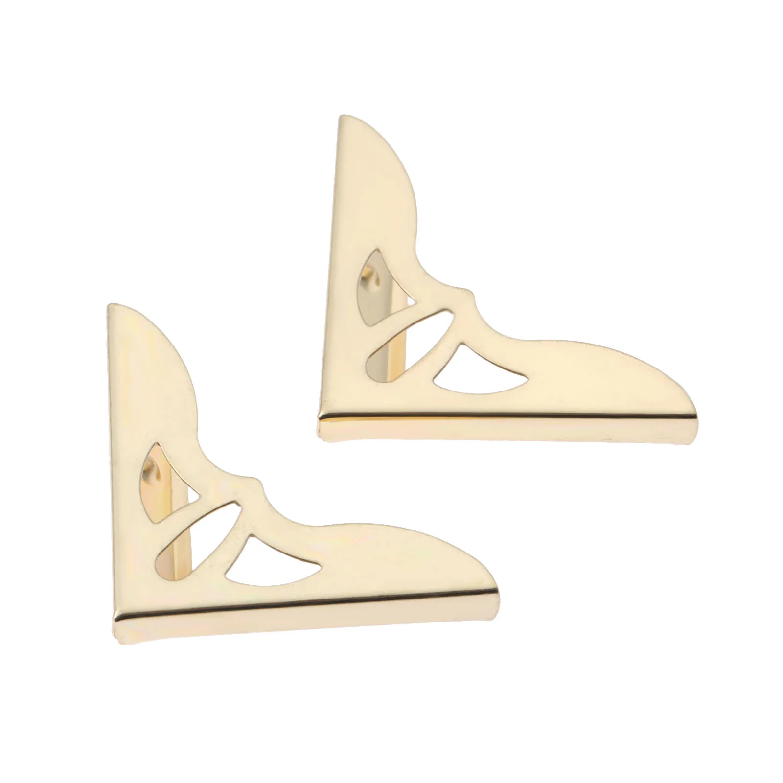 20pcs Corner Decorative Protectors 31*31mm Gold Decorative Antique Jewelry Gift Box Wooden Case Corner Protector Guard