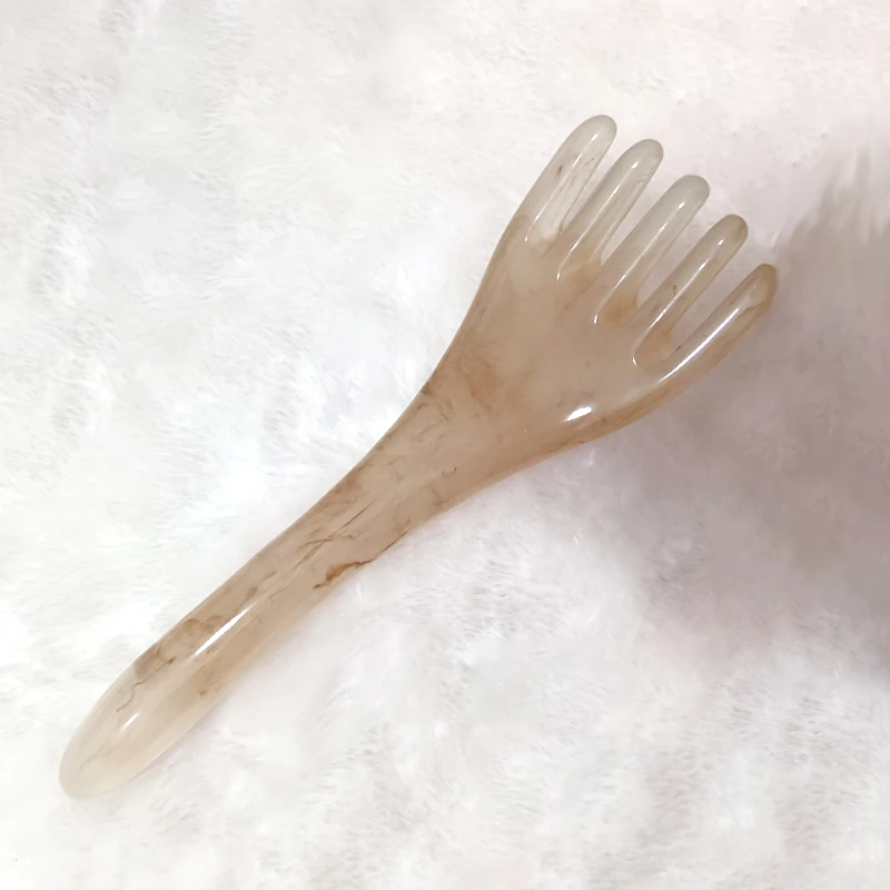 Массажер для головы, кожи головы, Гуа Ша для тела, шеи, ног, массаж, с пятью когтями, скребок для головы, массажный скребок, коготь, массажный когти, visage