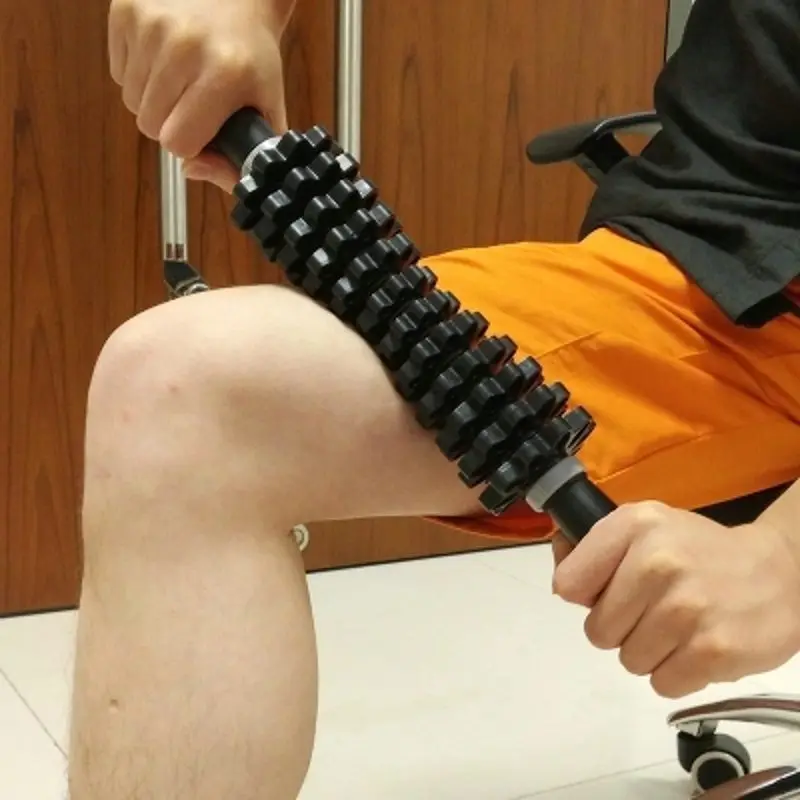 

Массажный ролик для релаксации мышц, фасциальный стержень для ног, фитнес-массаж, инструмент для ухода за телом, ручная палочка, колесо, бытовая йога, аэробика