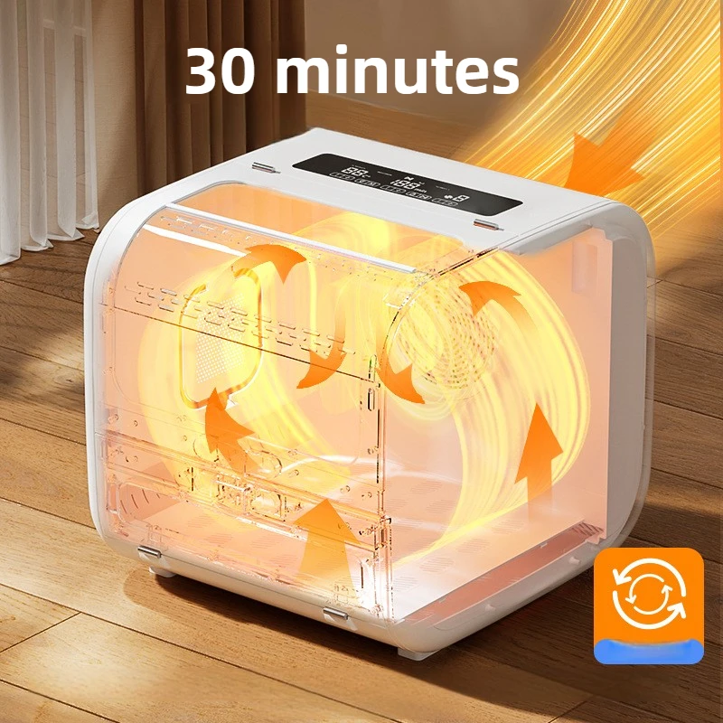 Smart Pet Drying Box Large Space Dog Bath Hair Dryer Low Noise Sterilization Anti Cold Pet Drying Oven Cat Spacecraft Timing
