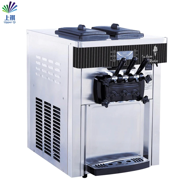 

Ice Creme Machine 20-28L/H 3 Flavors Commercial Mike Soft Serve Ice Cream Maker Ice Cream Making Machine For Business Price