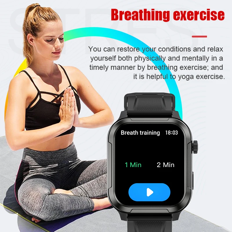 Nuevo reloj inteligente con llamada de diente azul para hombre, monitoreo del ritmo cardíaco y oxígeno en sangre, resistente al agua, más de 100 modos deportivos, relojes inteligentes para música y salud