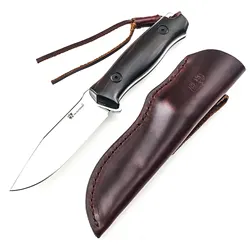 Hx Outdoors Classic Hunting Knife Premium Camping Knife Kitchen Knives With Leather Sheath Dropshipping